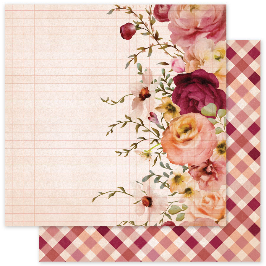 Vintage Rose Basics 6x6 Paper Collection 33642