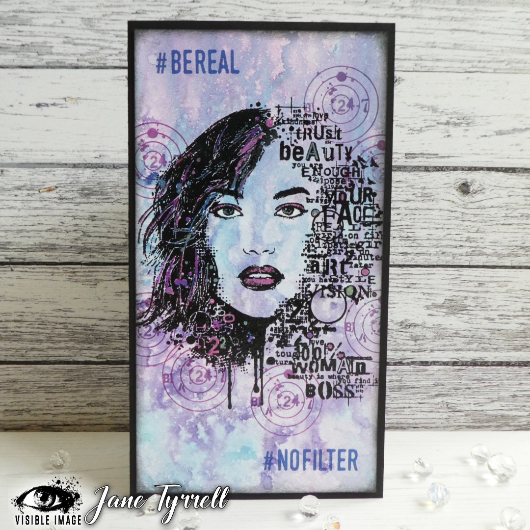 Visible Image Background Vision - A6 Stamp Set