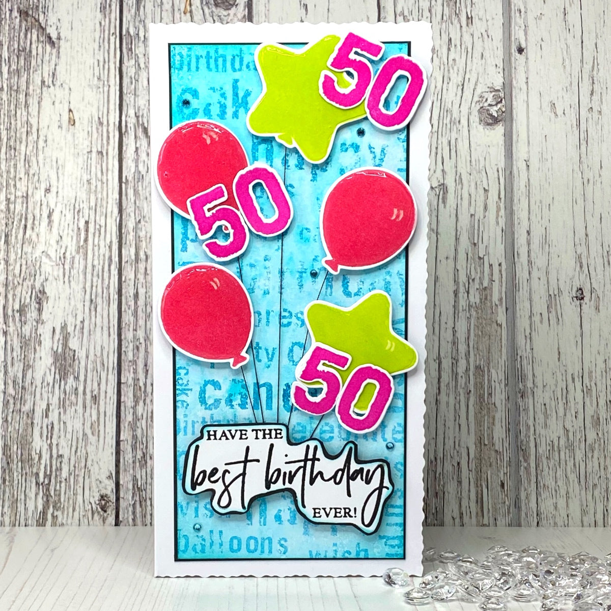 Visible Image Birthday Balloons Co-ordinating Dies