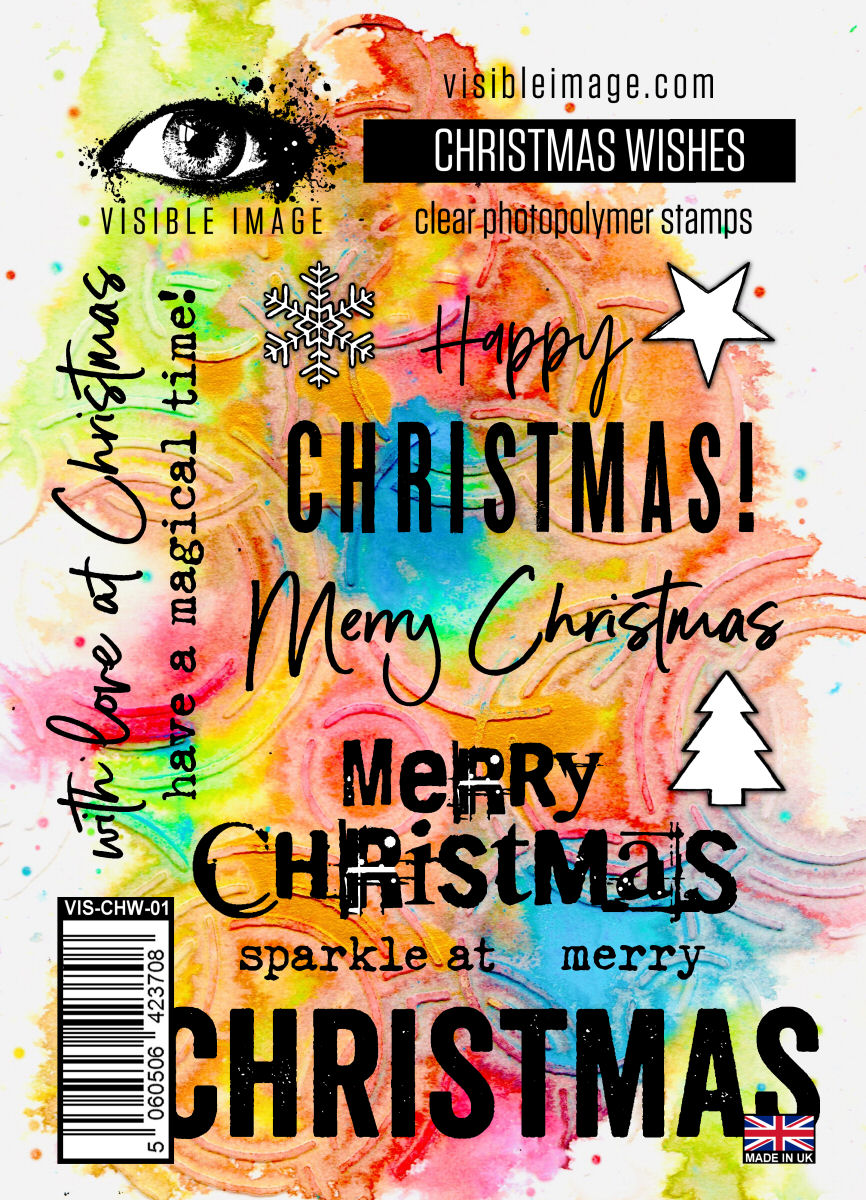Visible Image Christmas Wishes - A6 Stamp Set