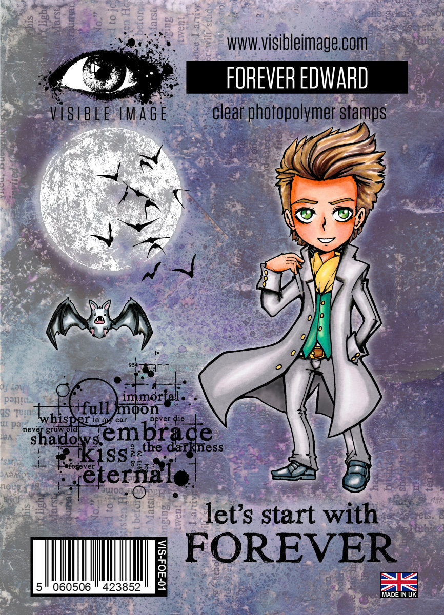 Visible Image Forever Edward - A6 Stamp Set