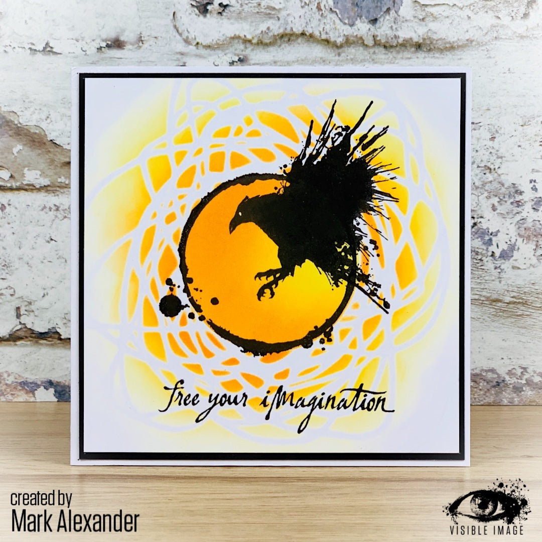 Visible Image Ink Splats - A6 Stamp Set