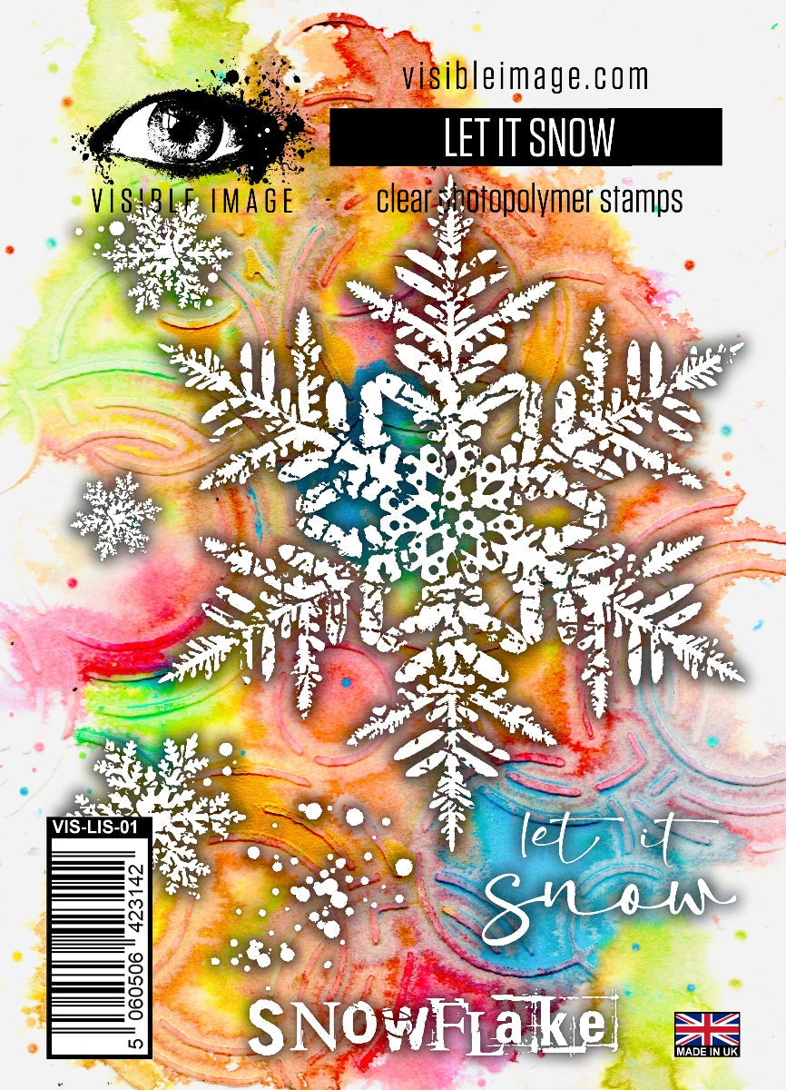 Visible Image Let It Snow - A6 Stamp Set