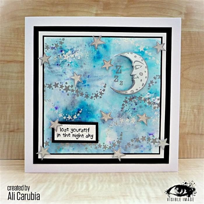 Visible Image Midnight Sky - A6 Stamp Set