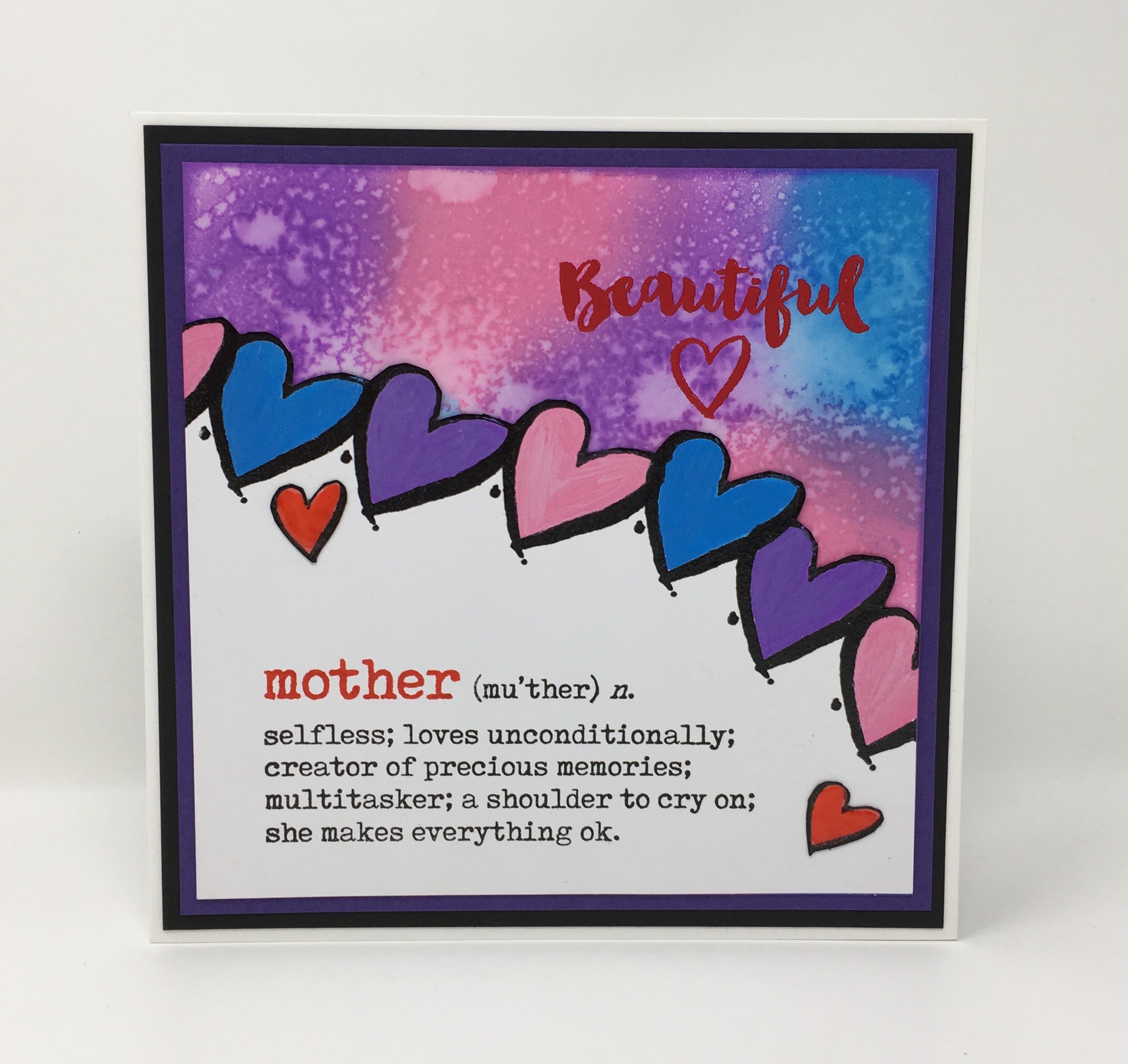 Visible Image Mother Definition - A7 Stamp