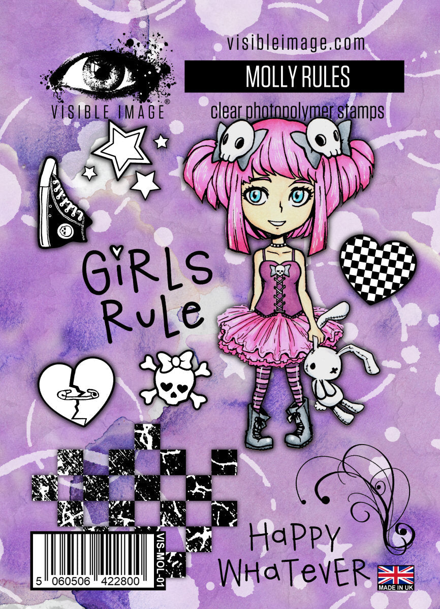 Visible Image Molly Rules - A6 Stamp Set