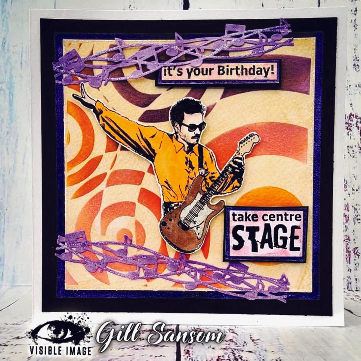 Visible Image Melody Wave Craft Die