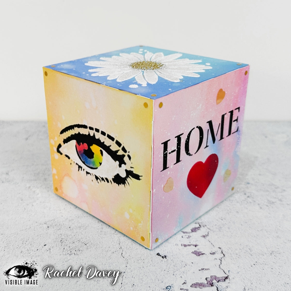 Visible Image My Home Stencil - 4 x 4