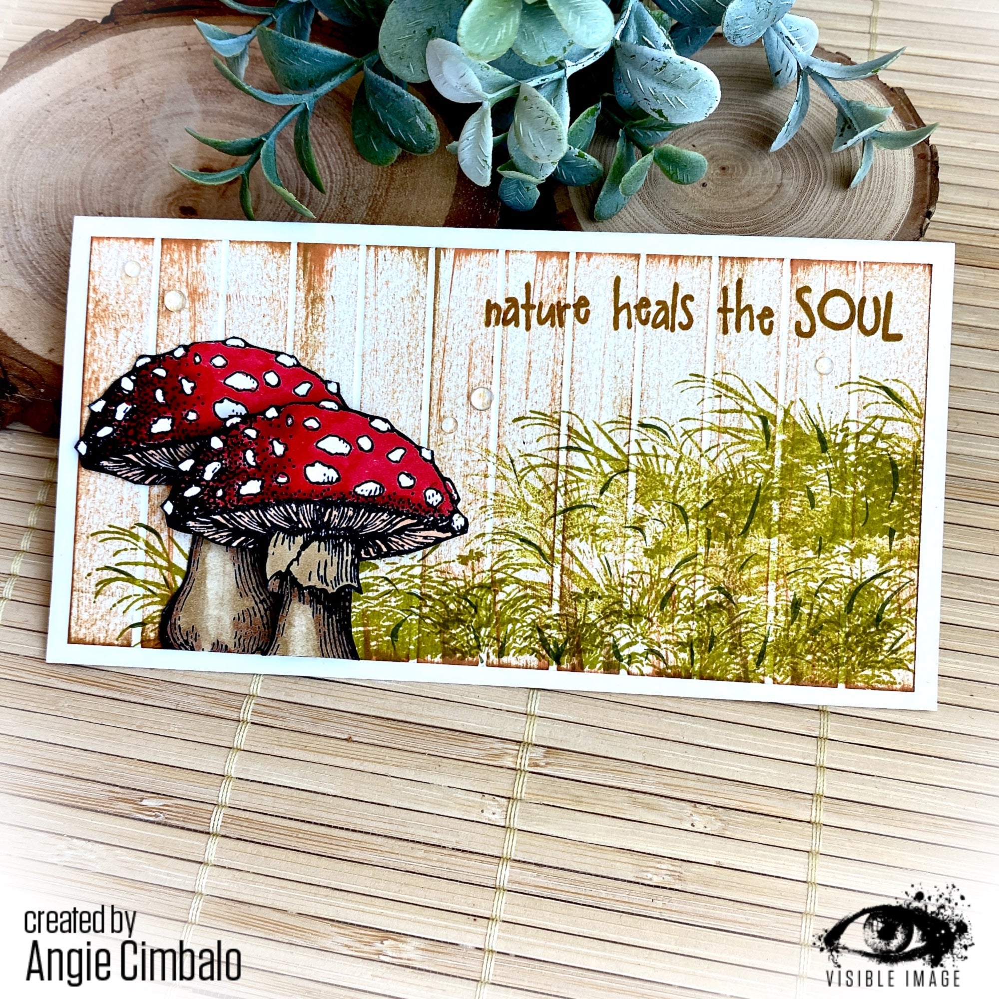 Visible Image Totally Toadstools - A6 Stamp Set
