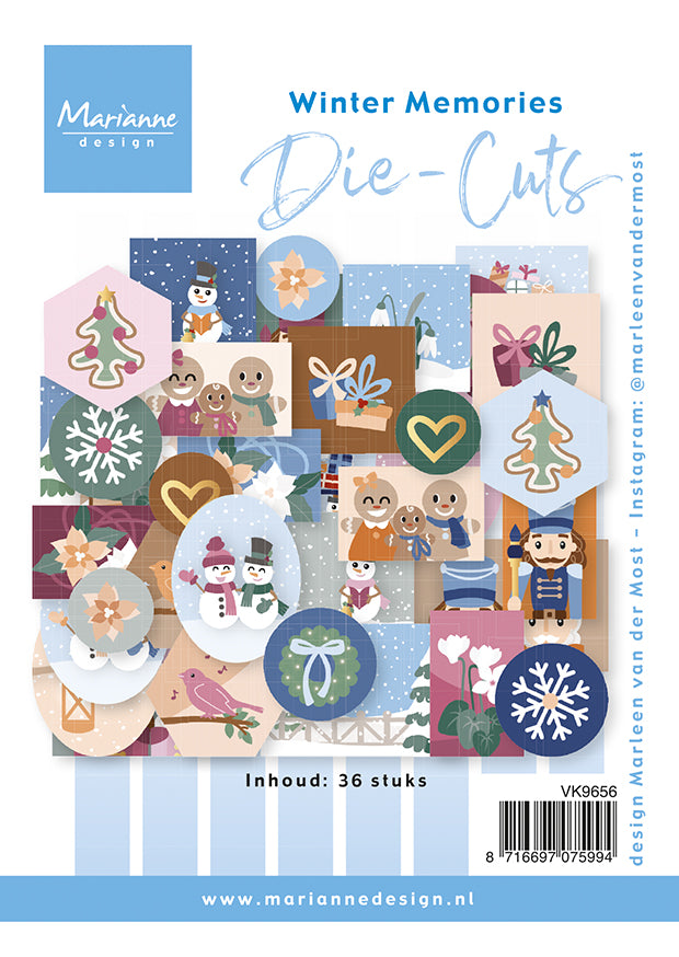 Marianne Design Die-Cuts - Winter Memories By Marleen
