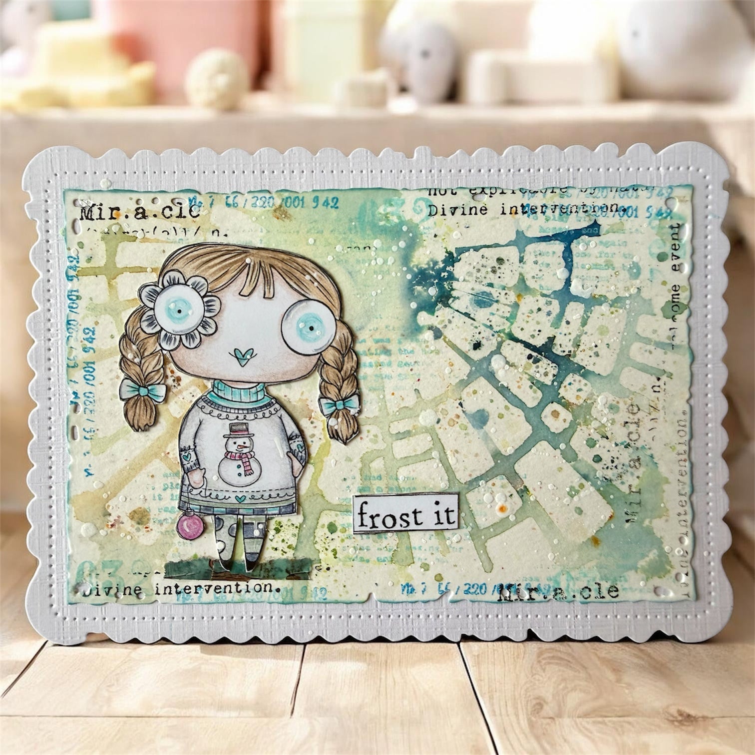 AALL and Create - A7 Stamp Set - Frost It