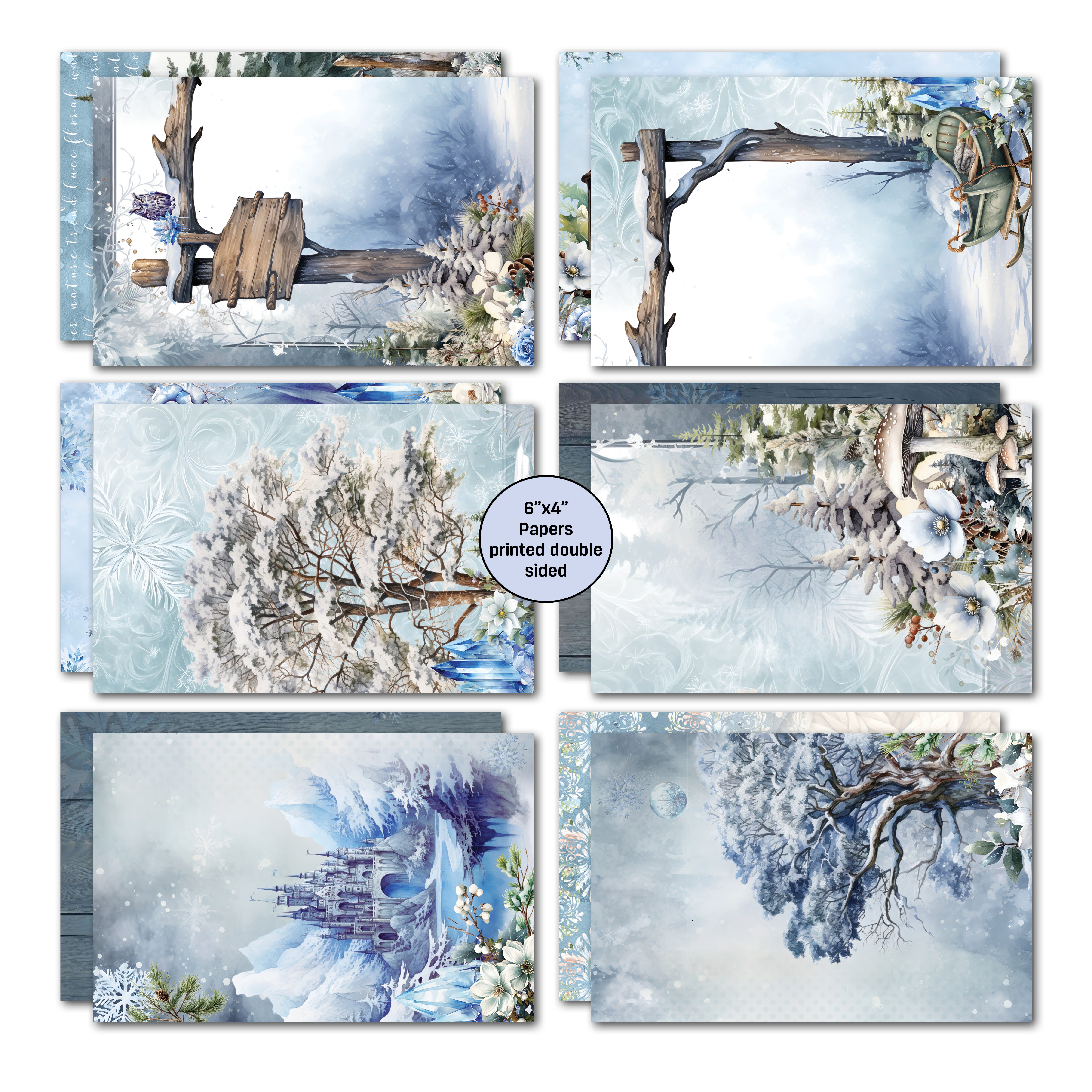 3Quarter Designs Winter Chronicles 6x4 Card Pack