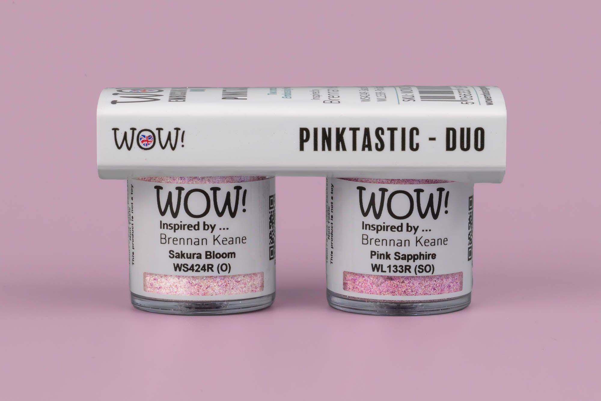 WOW! Embossing Powder - Duo Pinktastic - Inspired by Brennan Keane