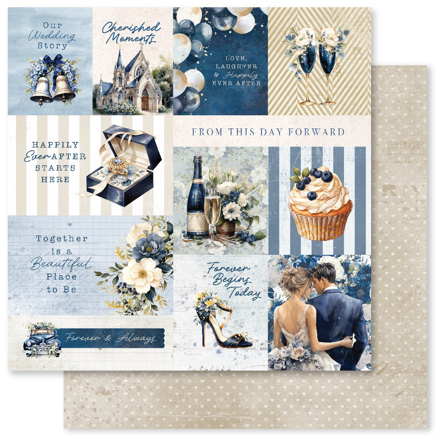 Wedding Blooms 2.0 12x12 Paper Collection 34437