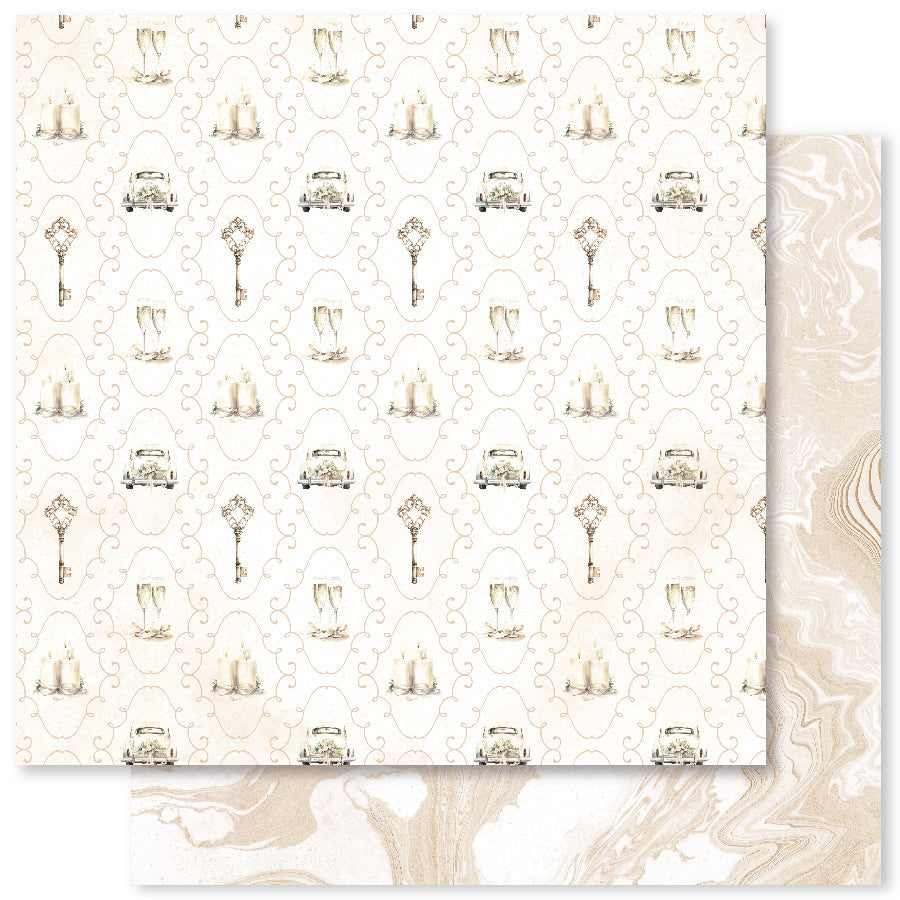 Wedding Joy B 12 x 12 Paper (12 pc Bulk Pack) 34194