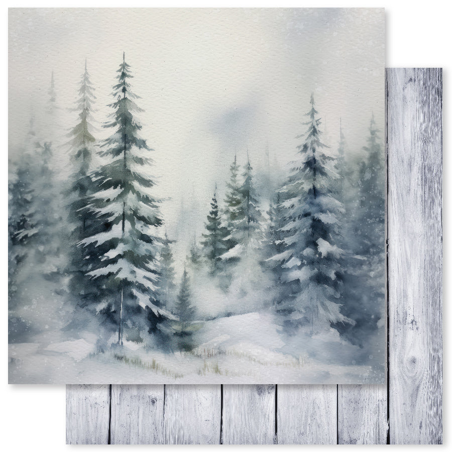 White Christmas Basics 12x12 Paper Collection 32913