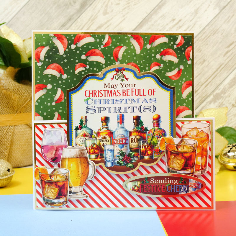 Christmas Crackers Topper Sheet - Christmas Spirit