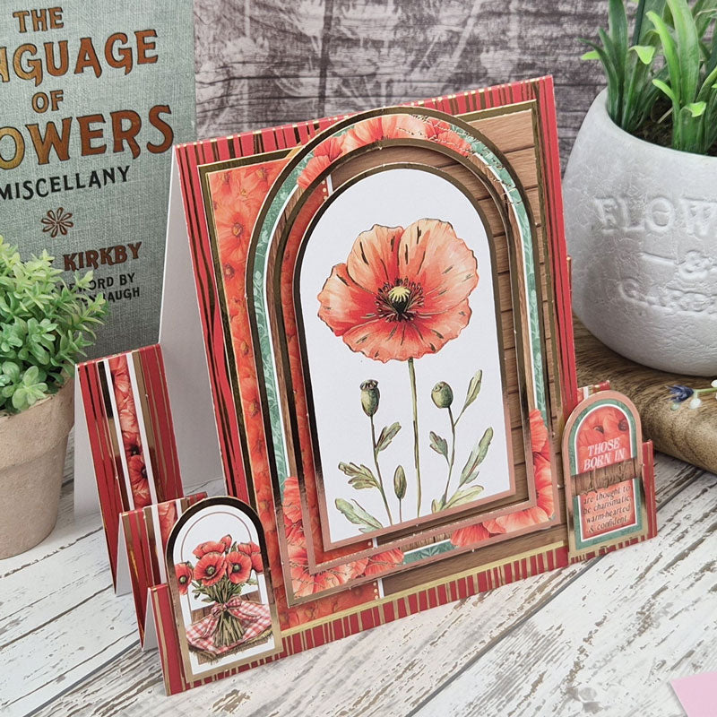 A Year of Flowers Luxury Card Topper Kit