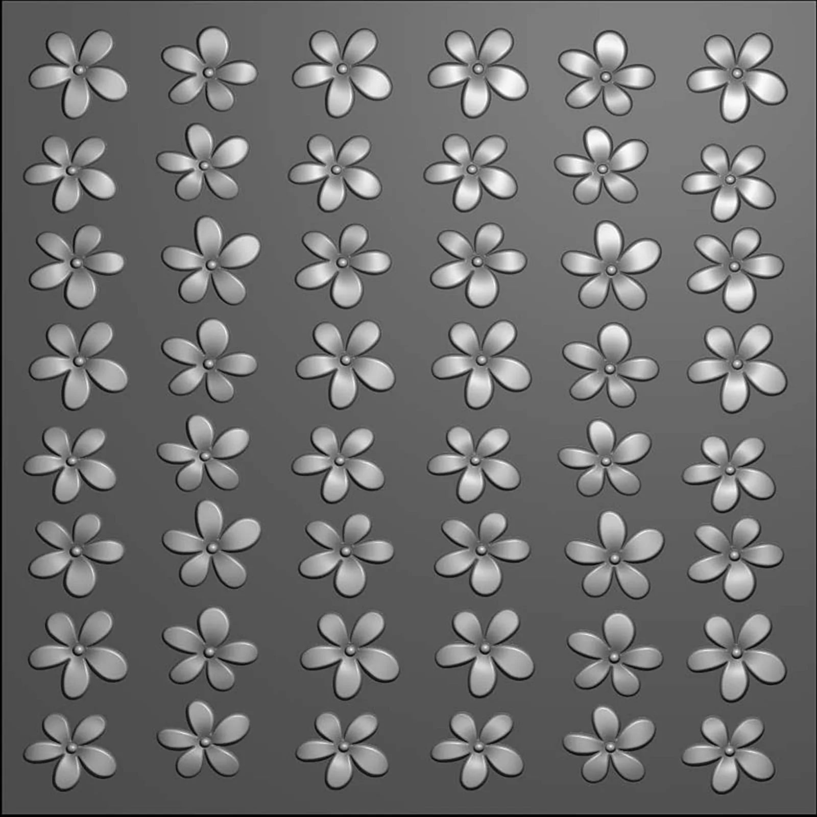 Vaessen Creative • 3D Embossing Folder by Carla Creates Bloom 5.9x5.9"