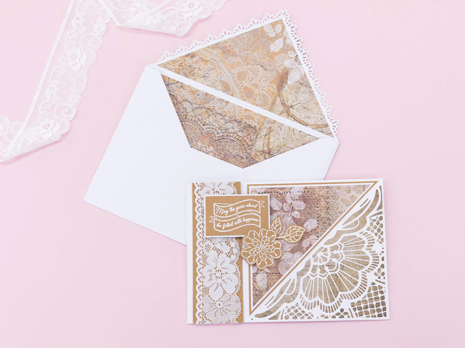 Sara Signature Antique Lace - 6" x 6" Paper Pad