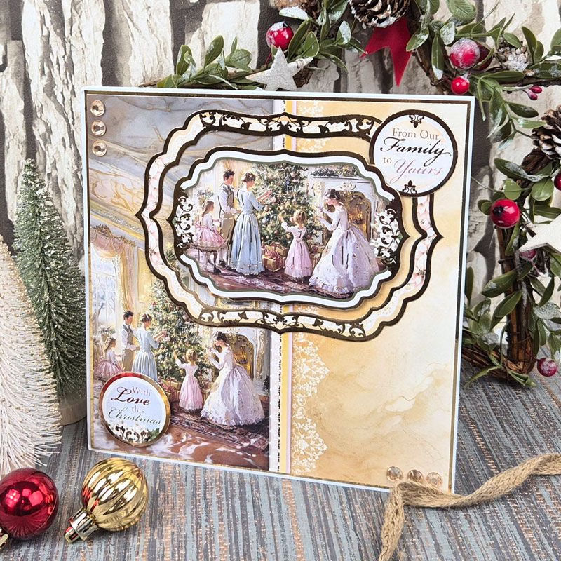 Christmas by Candlelight Luxury Topper Set