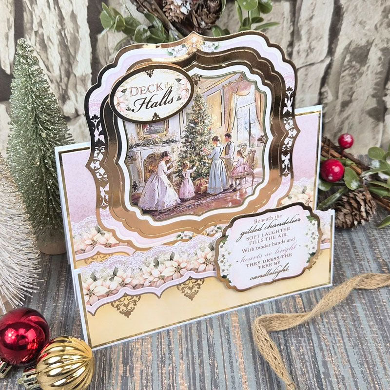 Christmas by Candlelight Luxury Topper Set