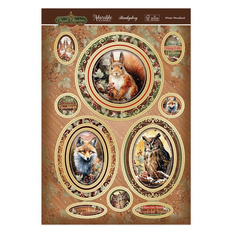 Winter Woodland Luxury Topper Set