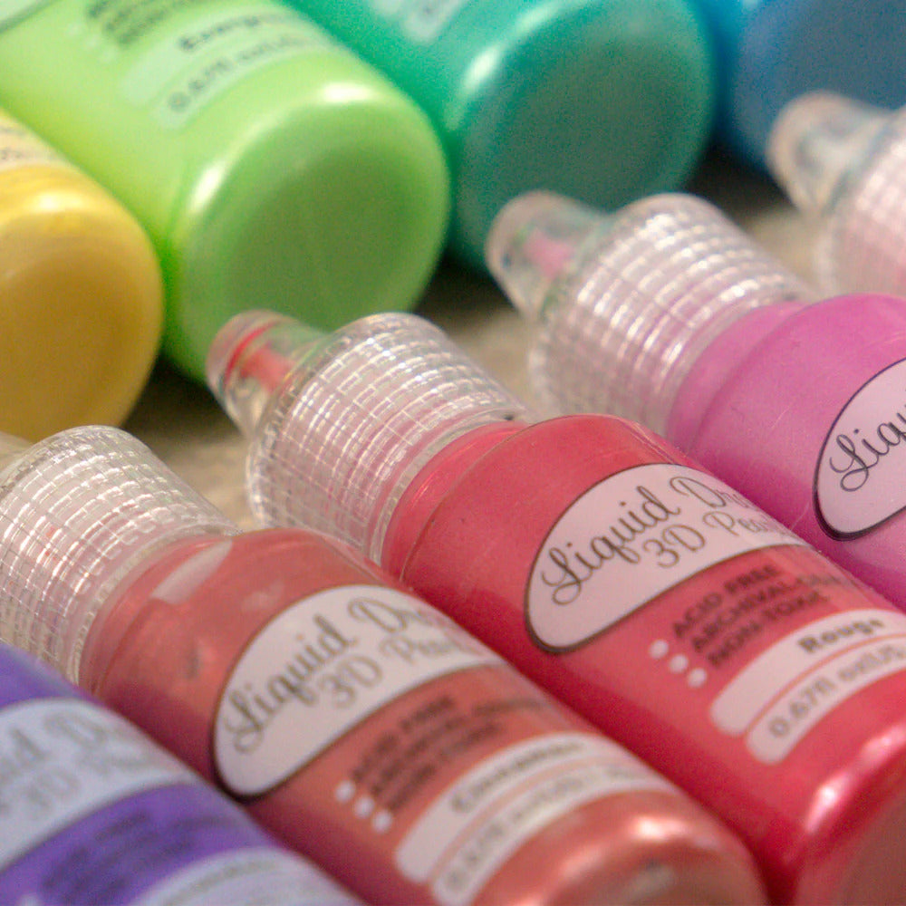 Liquid Drops 3D Pearls -- 12 PC