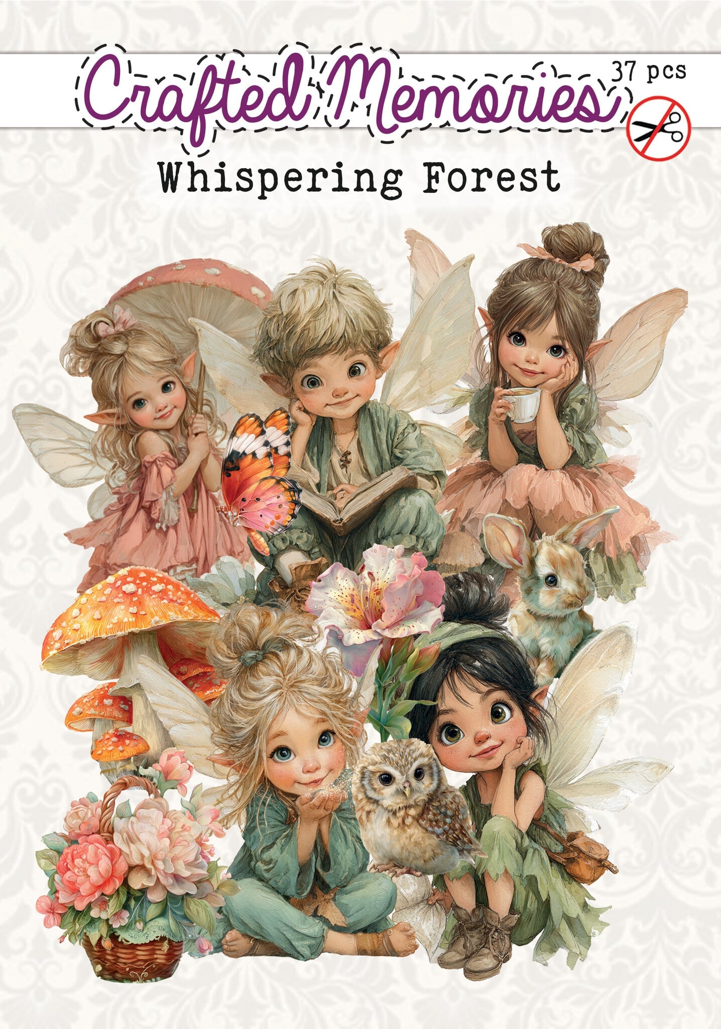 Creatief Art - Die-Cuts - Whispering Forest - 37 pieces