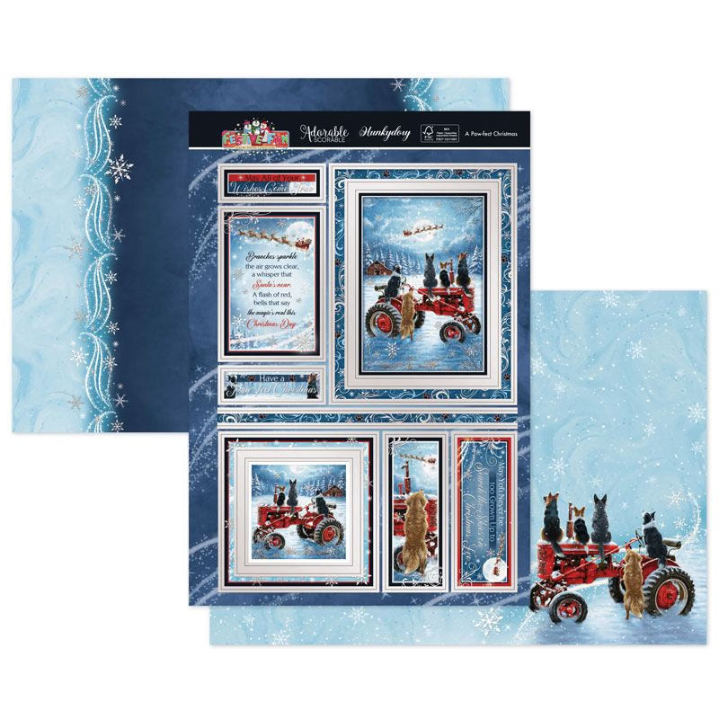 A Paw-some Christmas Luxury Topper Set