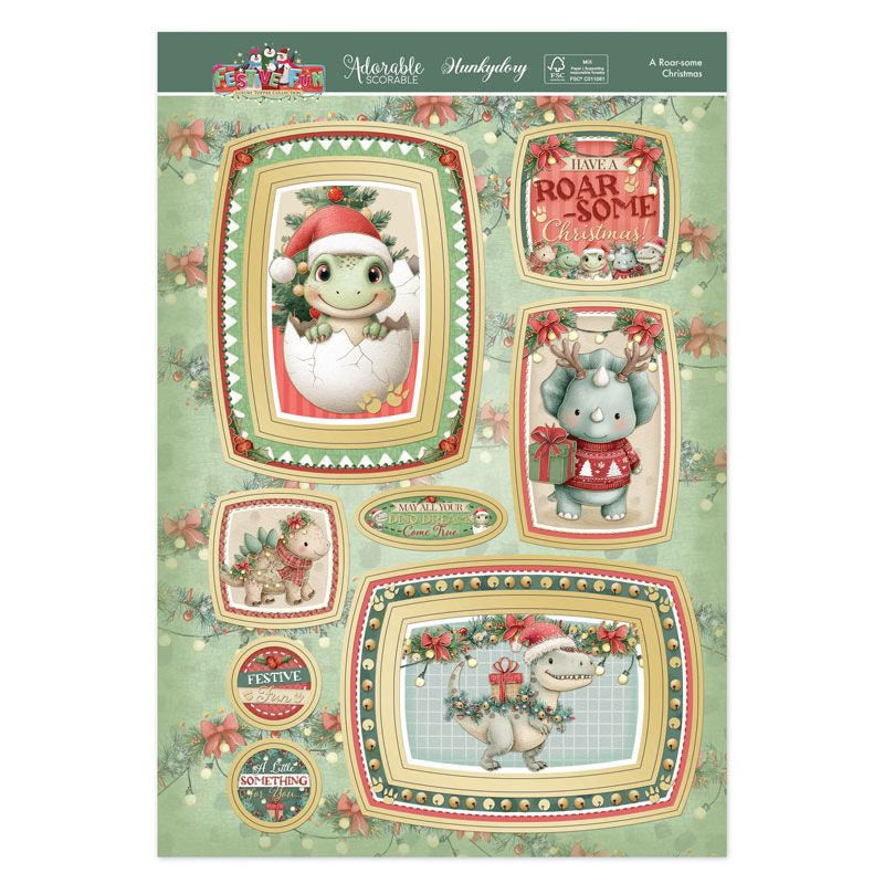 A Roar-some Christmas Luxury Topper Set