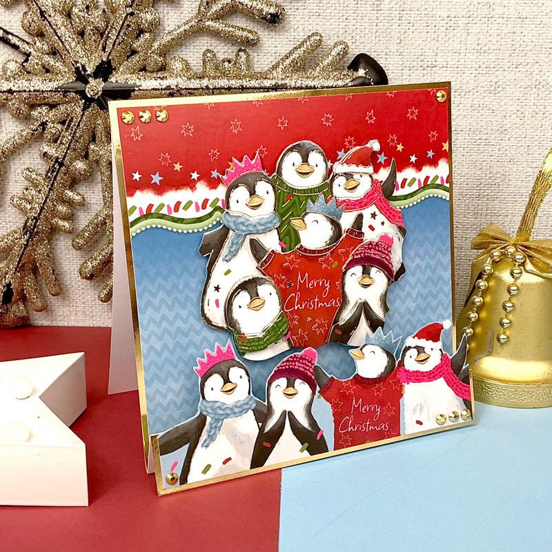 Penguin Party Luxury Topper Set