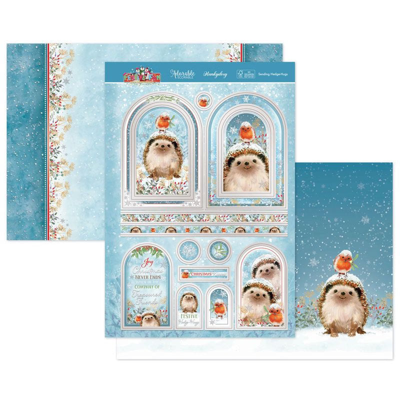 Sending Hedge-Hugs Luxury Topper Set