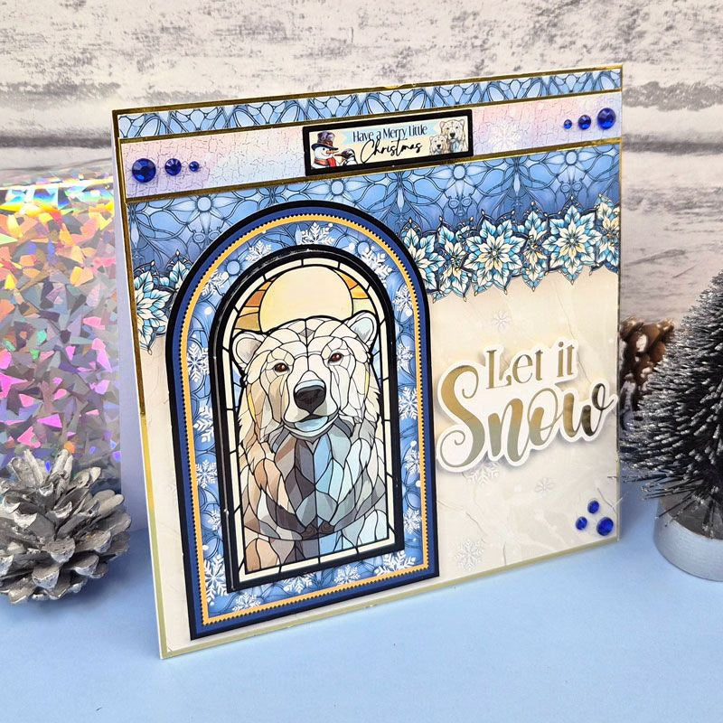 Deluxe Craft Pads - Stained Glass Christmas