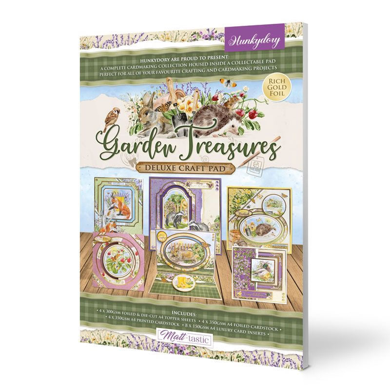 Deluxe Craft Pads - Garden Treasures