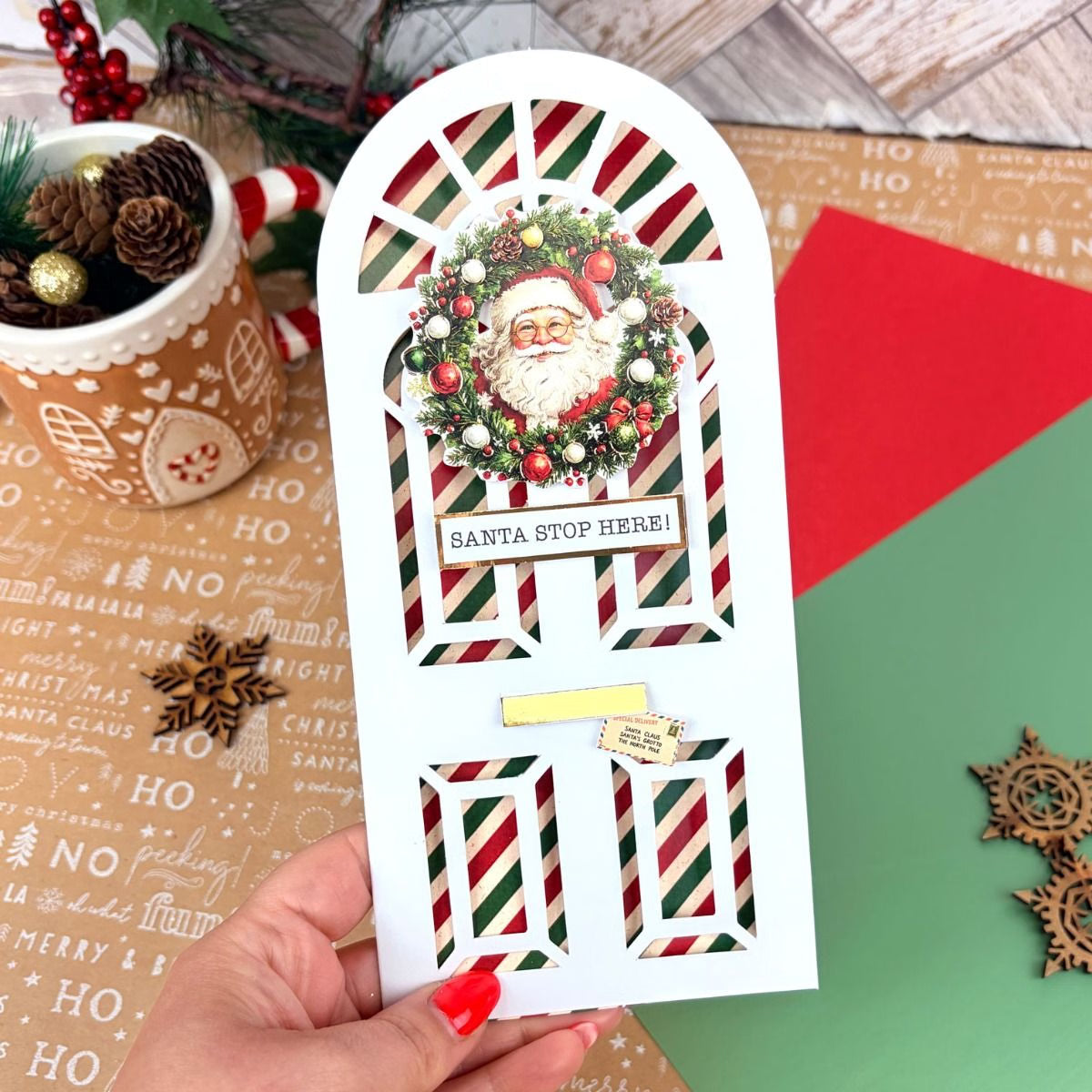 Delightful Die-Cuts - Celebrate with Santa