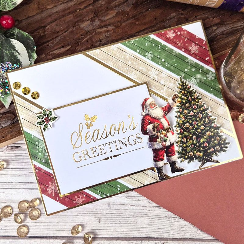 Duo Design Paper Pads - Festive Foliage & Winter Wood