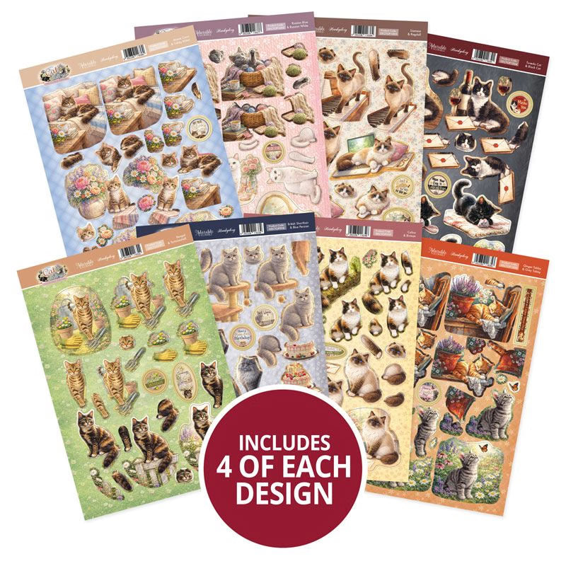 Cat Tales Decoupage Topper Collection