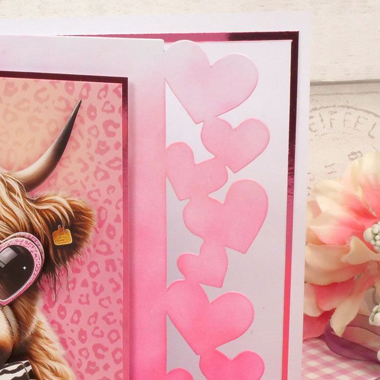 Fancy-Edge Blanks - Hearts Edge