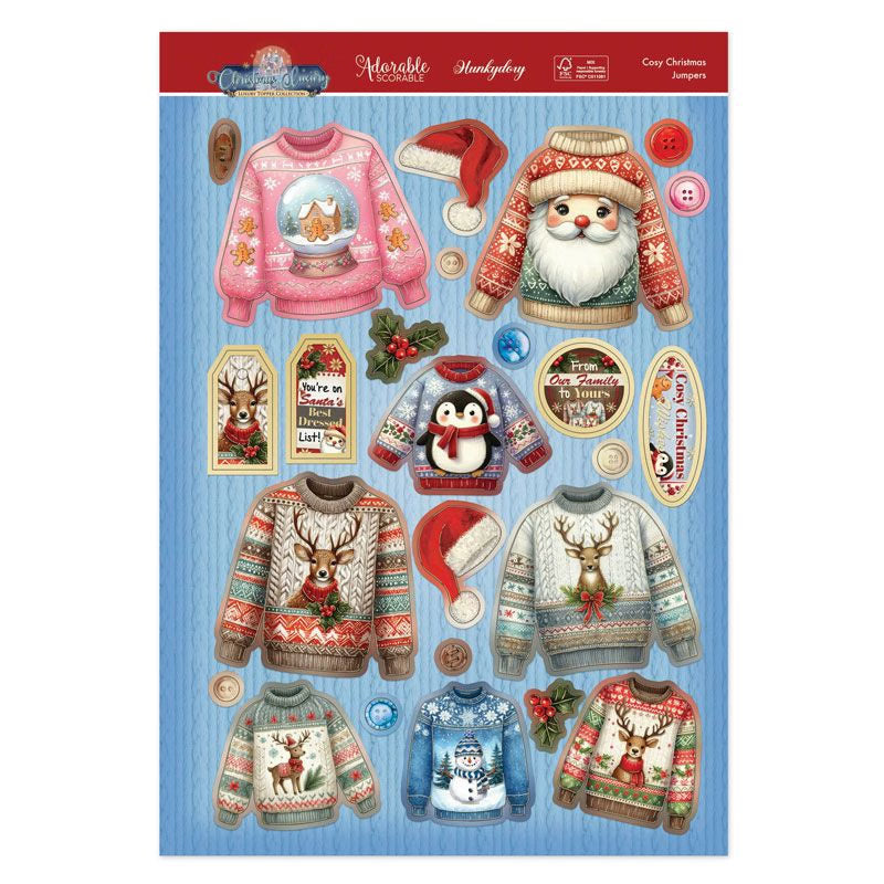 Cosy Christmas Jumpers Luxury Topper Set