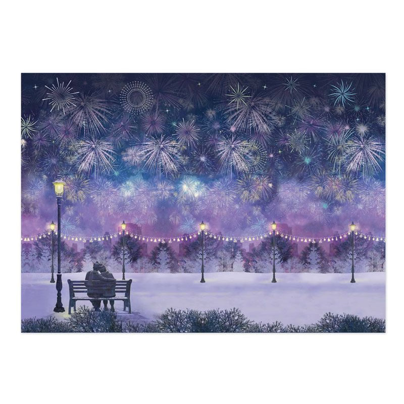 Festive Fireworks Luxury Topper Set