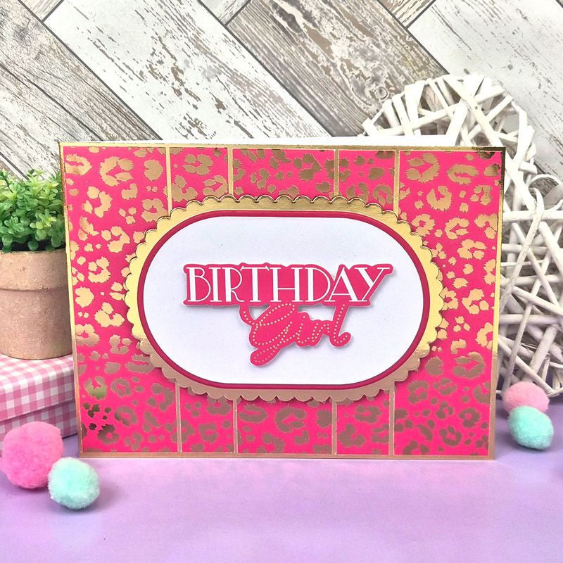 Fancy Foiled Paper Pad - Rich Gold