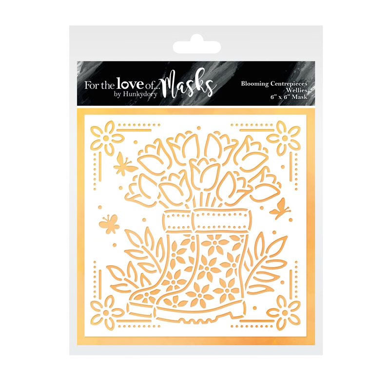 For the Love of Masks - Blooming Centrepiece - Wellies