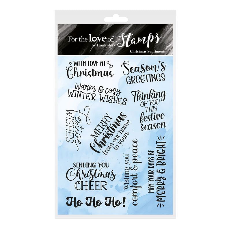 For the Love of Stamps - Christmas Sentiments