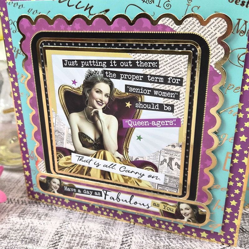 Here Come the Girls Luxury Card Toppers Kit