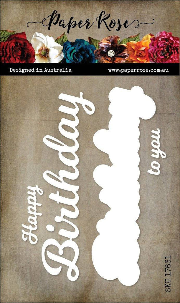 Happy Birthday To You Layered Metal Cutting Die 17631