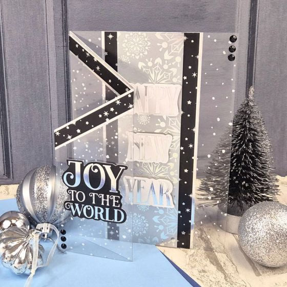 Snowfall Acetate Card Blank Essentials