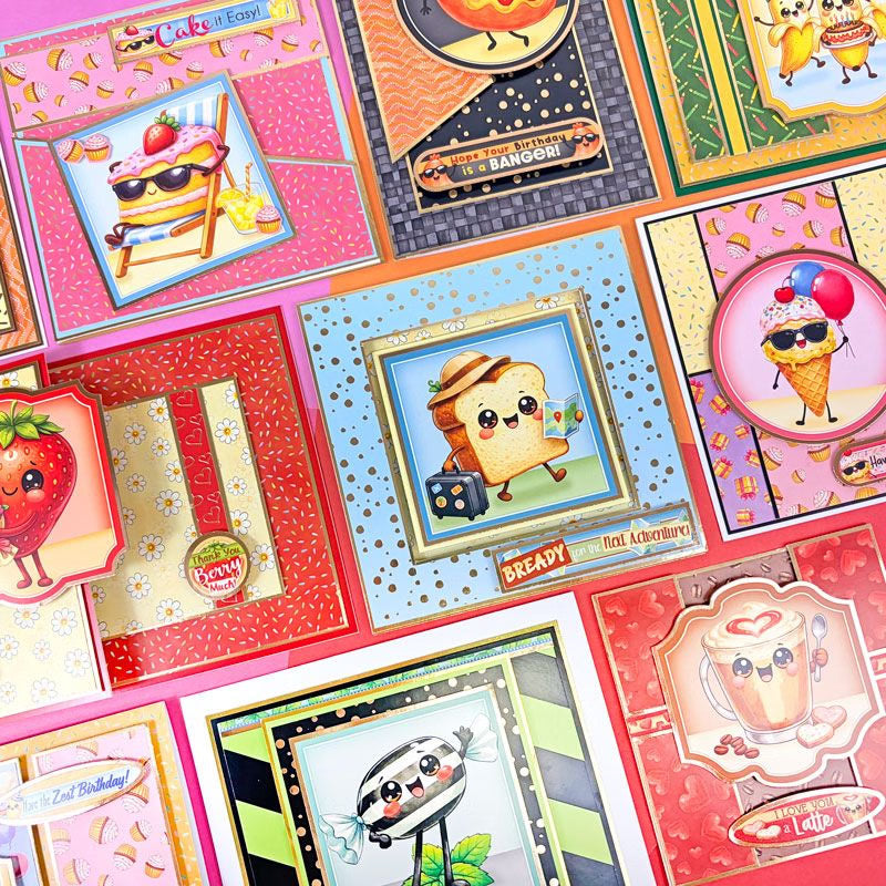 Pun-tastic - Yum-believable Luxury Card Toppers Kit