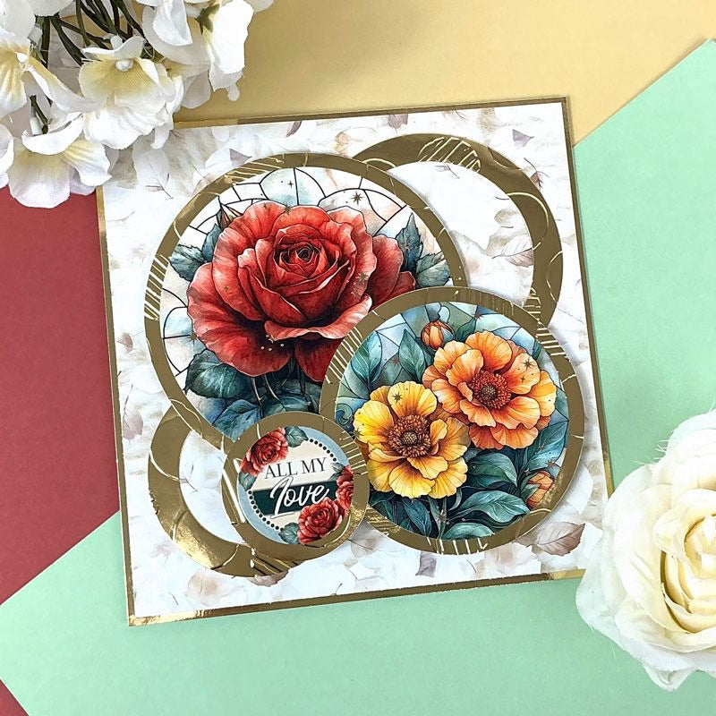 Topper Essentials - Circle Topper Mirri Mats - Rich Gold
