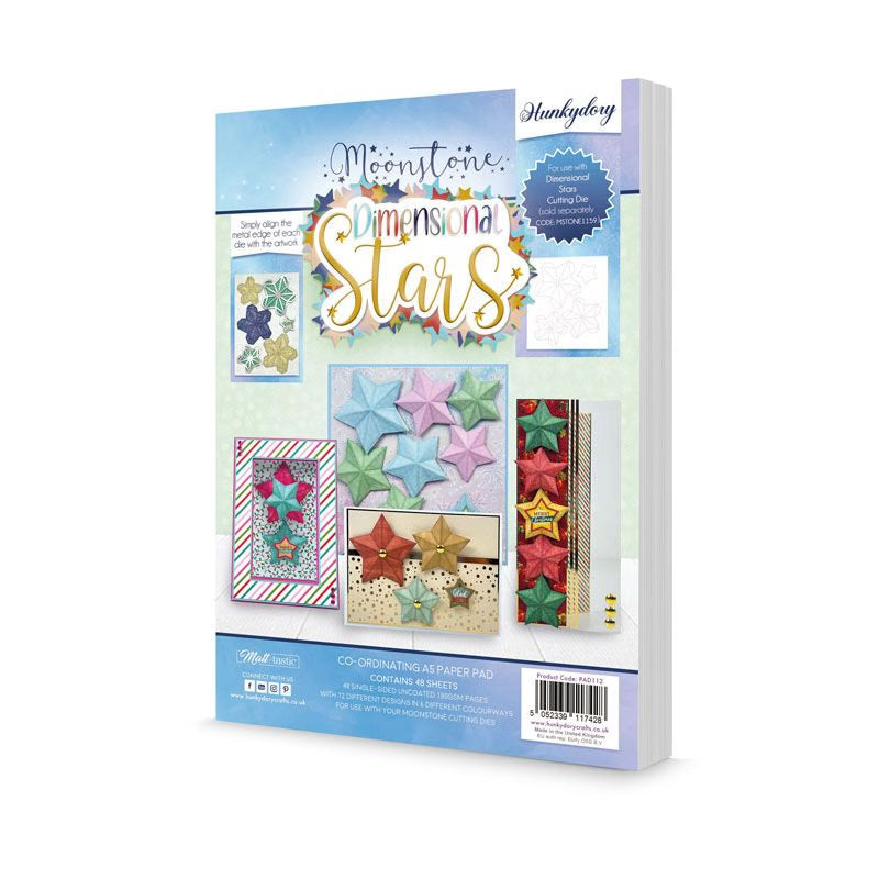 Moonstone Dimensional Stars Paper Pad